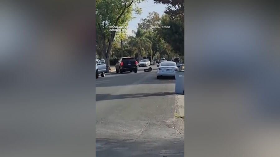 رجل يُصدم بسيارة من عناصر ICE في قرب سكرامنتو