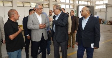 وزير الدولة للإنتاج الحربي يزور مصنع 81 الحربي لشركة هليوبوليس