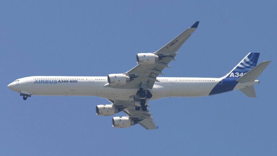 طائرة إيرباص A340-600 تقترب من الخروج النهائي من الخدمة